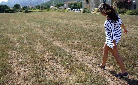 Stripes in Corse - starting point