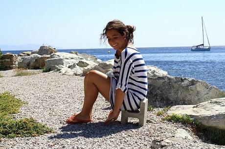 Stripes in Corse - starting point