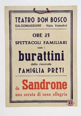 Fidenza e dintorni e la famiglia Preti, burattinai