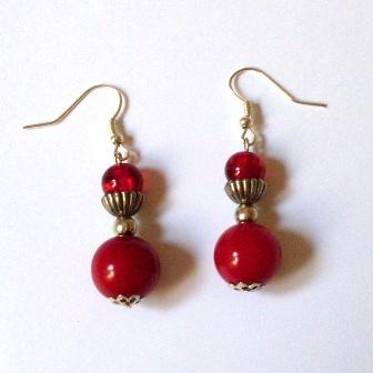 ORECCHINI - Pendenti di Perlette Vari