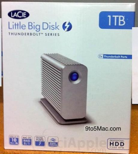 Little Big Disk della Lacie, hard disk con tecnologia Thunderbolt negli Apple Store