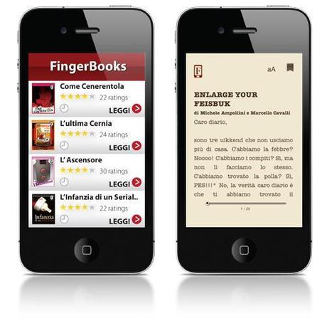 FINGERBOOKS : mini eBooks digitali PER IPHONE E ANDROID