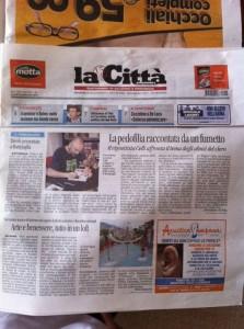 Don Gigino : l’articolo sul quotidiano ” La città “