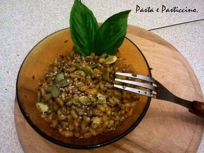 INSALATA DI KAMUT PER RICORDARE L'ESTATE