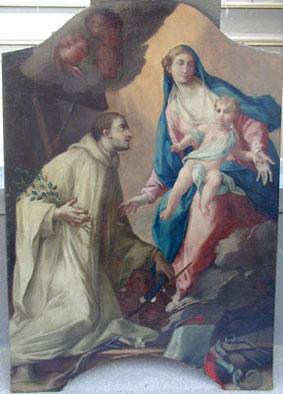Clemente Ruta: la Vergine Maria appare a San Bernardo