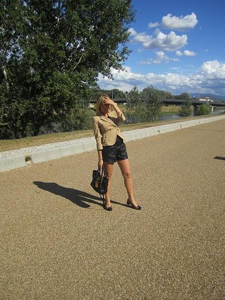 Bon Ton style with the leather variation..!