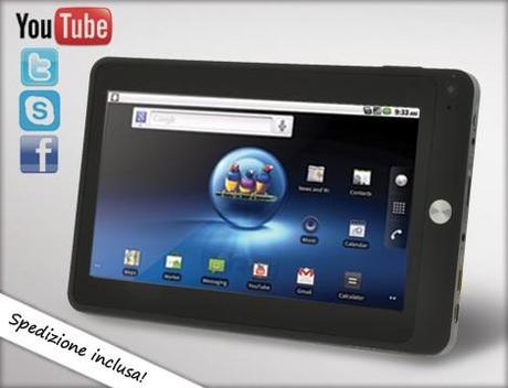 01 tablet 1 2 Tablet Android 2.3 e display 7 a 169€ su Groupalia