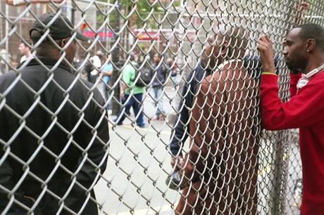 Un set cinematografico a cielo aperto