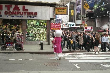 Un set cinematografico a cielo aperto