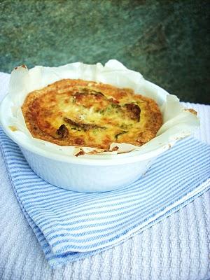 Il post del viaggiatore .... Quiche con frolla alle due farine e zucchine