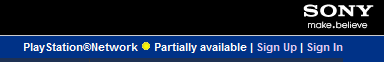 Playstation Network è attualmente in manutenzione