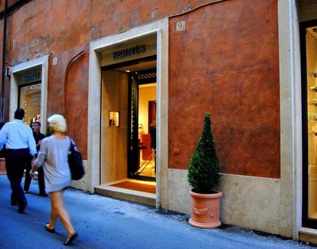 New Hermès Boutique in Via di Campo Marzio, Rome