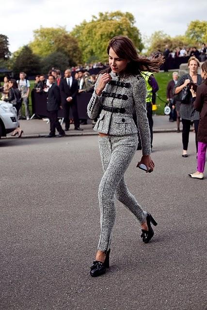 Streetstyle from London Fashion Week!