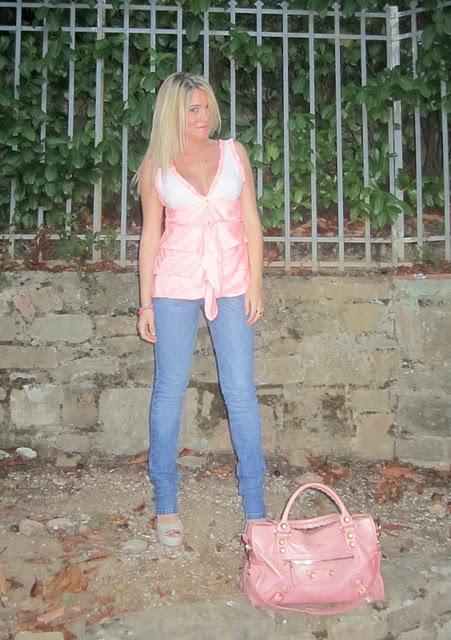 Casual Look in pink