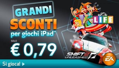 Electronic Arts sconta fino a domenica al prezzo di un caffè 27 titoli per iPad