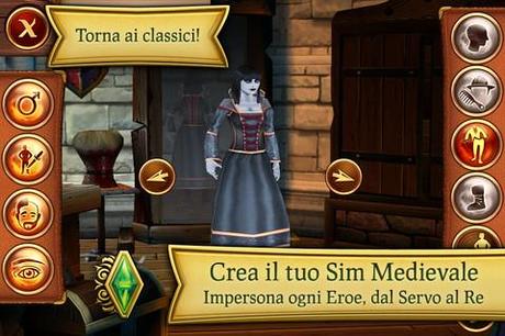The Sims Medieval debutta su iPhone ed iPad Touch