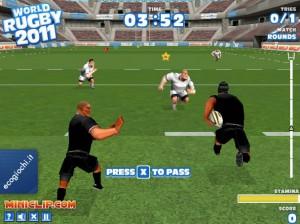 La Coppa del Mondo di Rugby in un gioco online: World Rugby 2011