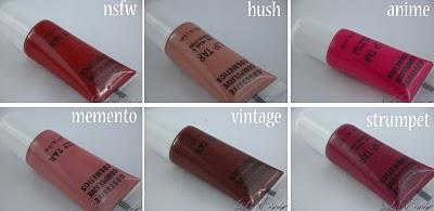 OCC_Lip Tar_Swatches