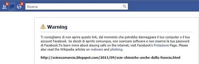 Facebook censura il blog scienzamarcia? e non solo ...