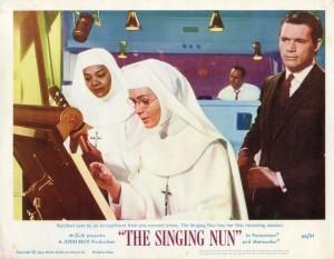 Debbie Reynolds è la protagonista di The Singing Nun (1966) di Henry Koster Il Carneade Musicale: il Triste Caso di Sœur Sourire