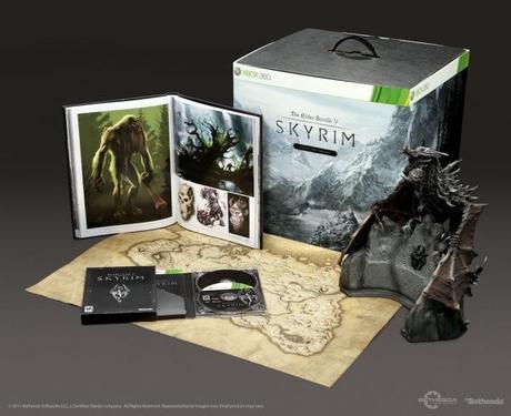 Skyrim, fotografato il contenuto della Collector’s Edition