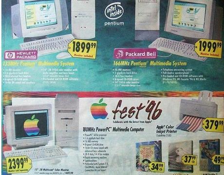 Esclusiva VociApple. Trovato volantino BestBuy del 1996!