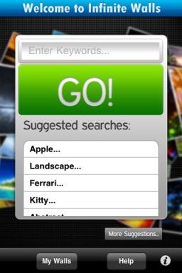 InfiniteWalls+ , sfondi per il tuo iPhone o iPad