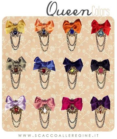 La serie Queen { brooch + necklace }