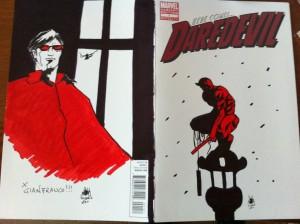 Commission : DareDevil White Cover