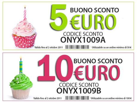 Buoni sconto ONYX NAIL per voi