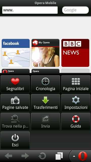 Opera Mobile v11.10(1774) per S^3, Anna e Belle