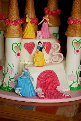 Torta: il castello delle principesse Disney