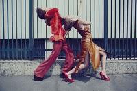 SABBATH...  Grey #5, FW 11.12 by Alessio Bolzoni with Polina Synyavska & Michelle Schermer