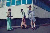 SABBATH...  Grey #5, FW 11.12 by Alessio Bolzoni with Polina Synyavska & Michelle Schermer