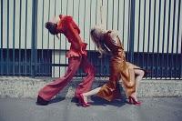 SABBATH...  Grey #5, FW 11.12 by Alessio Bolzoni with Polina Synyavska & Michelle Schermer