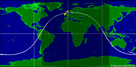 Aggiornamento Satellite NASA su Nord-Est e Lombardia