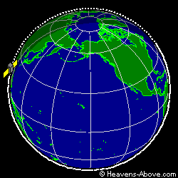 Orbita del satellite UARS della NASA