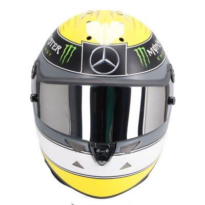 Schuberth SF1 N.Rosberg #1 2011 by Jens Munser Designs