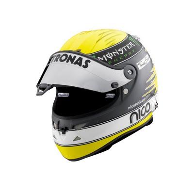 Schuberth SF1 N.Rosberg #1 2011 by Jens Munser Designs