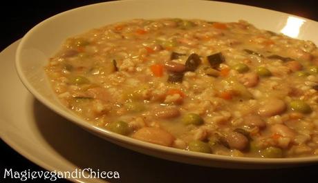 Minestrone d’avena con kombu