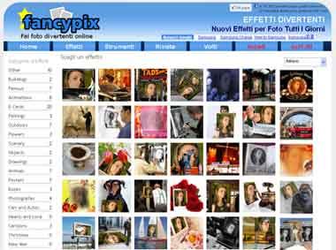 Fancypix: Fotomontaggi Online ed Effetti sulle tue Foto