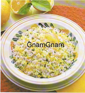 Risotto al profumo di limone