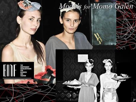 Momo Galèn: elegant fashion show in Milano