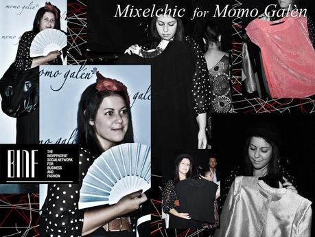 Momo Galèn: elegant fashion show in Milano