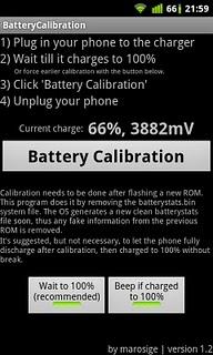 Battery calibration... rimettiamo riga