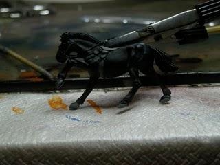 quadriga romana: i cavalli neri