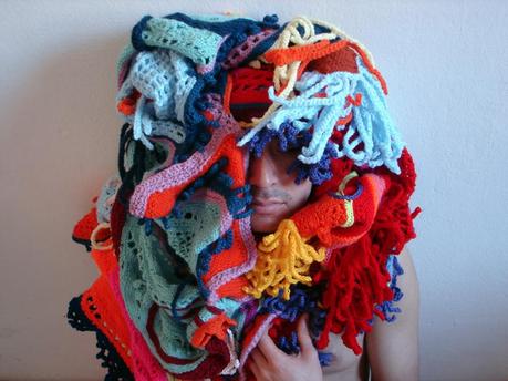 Crochet, colors and  Aldo Lanzini