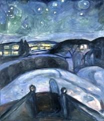 Munch, Notte stellata