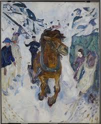 Munch, Cavallo al galoppo