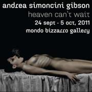 ANDREA SIMONCINI GIBSON 'Heaven Can't Wait' a cura di Dario Morgante e Luisa Montalto